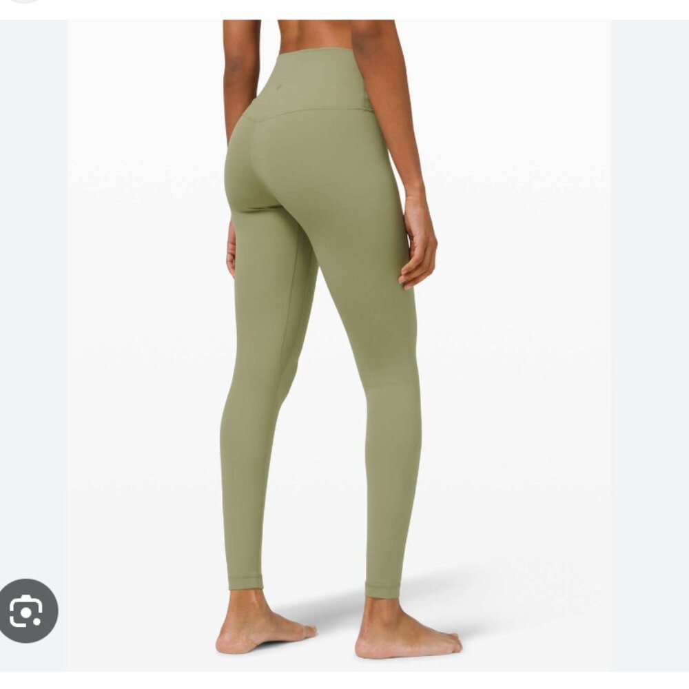 LULULEMON Align Leggings 28" Rosemary Green Size 2